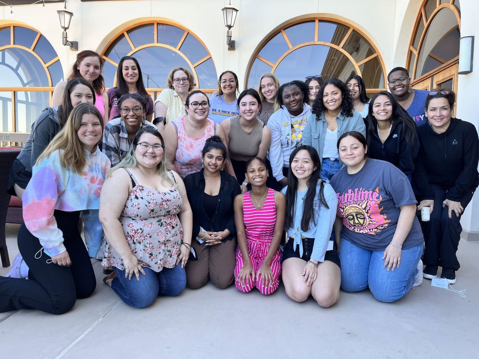 a Group of women from empower 2021